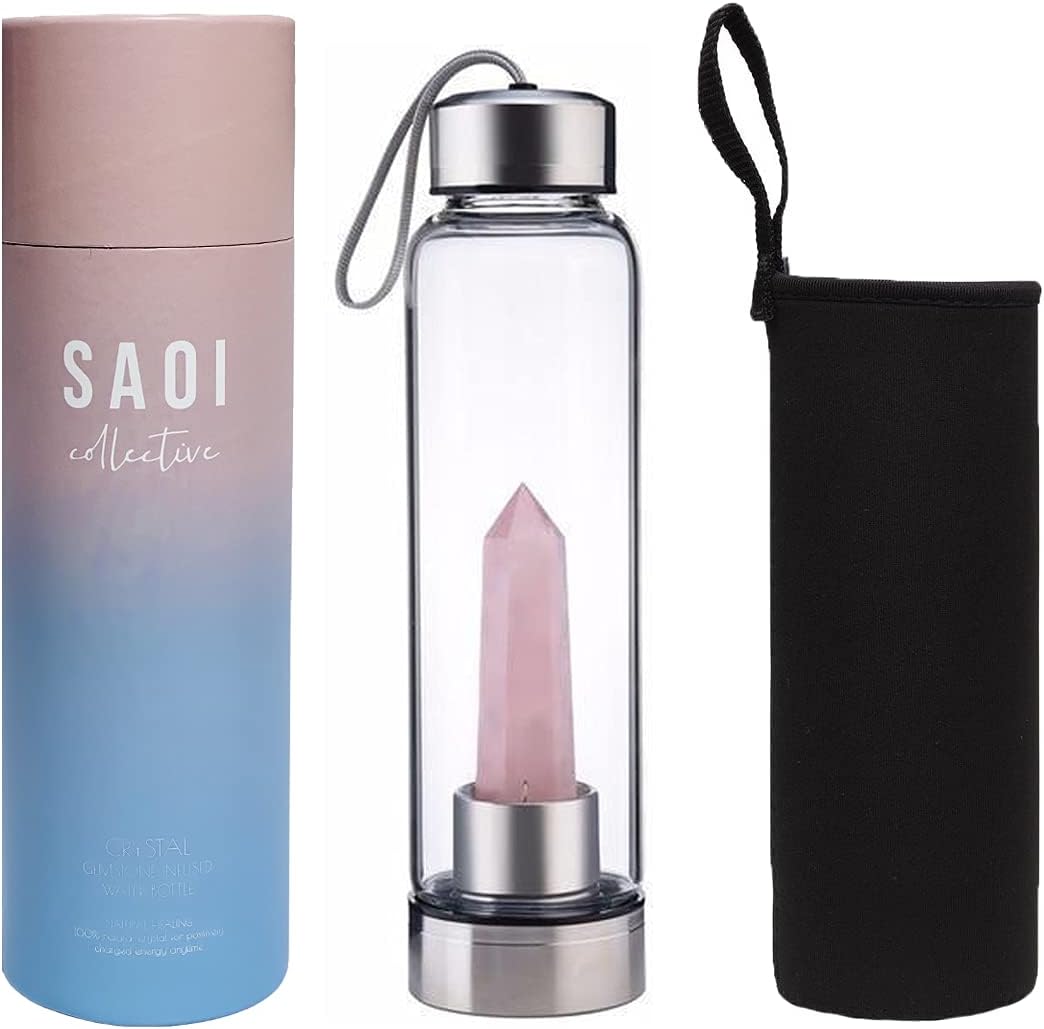 Rose Quartz Water Bottle