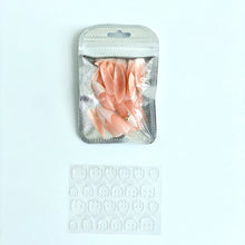 Press On Nails - French Tip Accent Long Stiletto Almond False Stick On Manicure