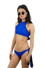 Lhasa Reversible Top Navy/ Royal Blue