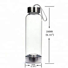 Amethyst Crystal Water Bottle